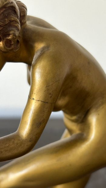 Claire COLINET (1885-1972)
The Nude Juggler
Bronze...