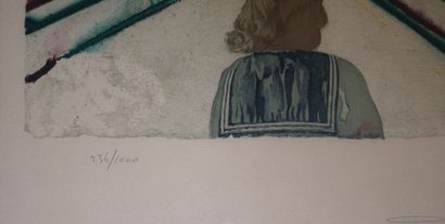 Salavador DALI (1904-1989)
Gala, 1973
Lithographie...