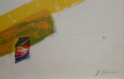 Daniel HUMAIR (1938-)
Composition
Two lithographs...