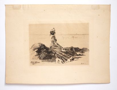 Félix BRACQUEMOND (1833-1914)
Louis Abbema,...