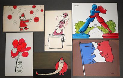 Raymond SAVIGNAC (1907-2002)
Ensemble de...