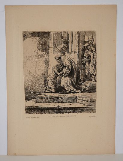 Lot :
- Charles DAUBIGNY (1817-1878)
Printemps
Estampe...