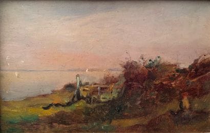 Ecole moderne
Bord de mer
Huile sur panneau
16...