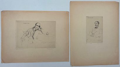 Paul-Emile BECAT (1885-1959
Paul Valéry et...