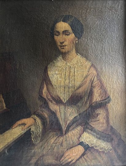 Joseph HUSSENOT (1827-1866)
Woman at the...