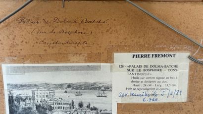 Pierre FREMONT (1886-1974)
Palais de Dolna...
