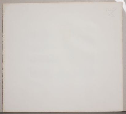 Roland CAT (1942-2016)
Rhinocéros, 1977
Eau...
