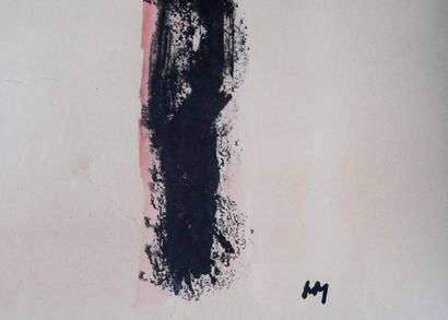 Ecole moderne dans le goût de Michaux
Totem
Encre...