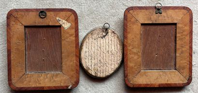 Nineteenth century school.
Portraits
Three...