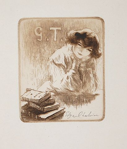 Edgar CHAHINE (1874-1947)
- L'invite après...