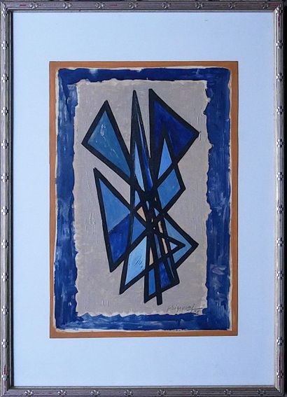 Jean SIGNOVERT (1919-1981)
Untitled
Gouache...