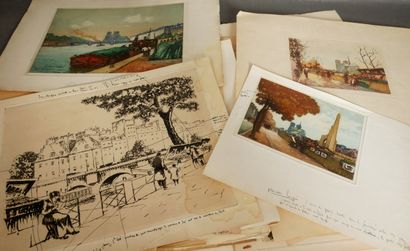 André BOUDREAUX (1881-1970)
Important ensemble...