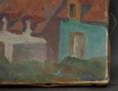 Emile BRUNEAU (XXème s.)
Bord de mer
Huile...