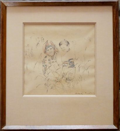 Génia HADJI-MINACHE (1907-1972)
The harvest
Ink...