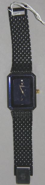 HSTERN
Montre en métal irisé noir, bracelet...