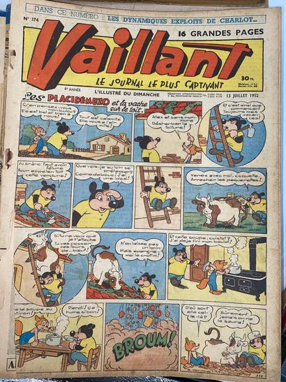 VAILLANT 
Set of 18 albums.
1 album bound...