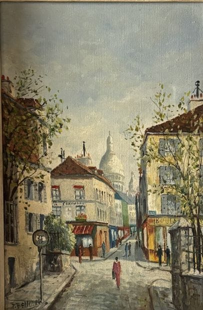 Ecole moderne
Montmartre
Huile sur toile...