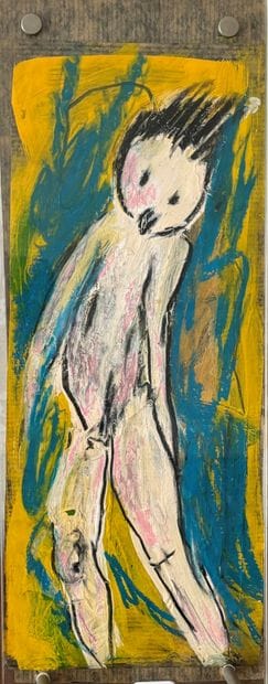 Ecole contemporaine
Femmes nues
Gouache sur...