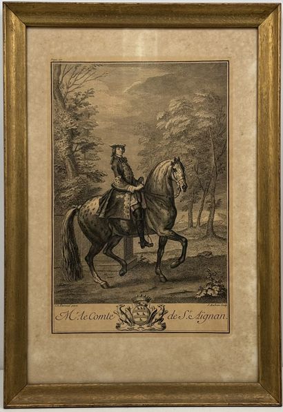 Charles PARROCEL, after
The Count of Saint...