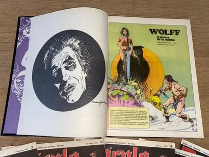 DRACULA (espagnol) 
Suite de 8 albums, Buru...
