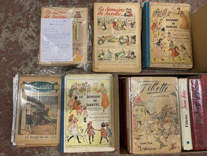 FILLETTE 
Lot comprenant 15 albums et de...