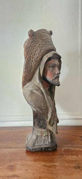 Ecole moderne
Buste de paysan Maure
Sculpture...