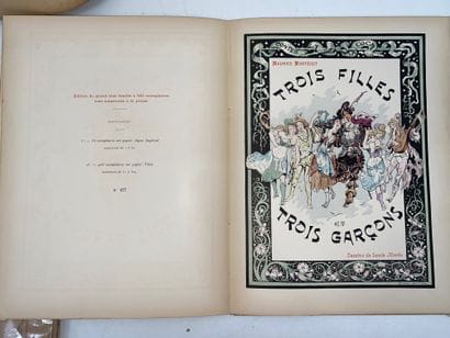 Lot comprenant : 
-	Contes des frères Grim,...