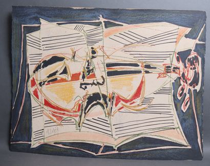Roger LERSY (1920–2004)
The Circus
Lithograph...