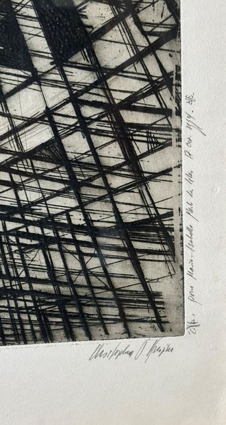 Contemporary Art
Curved Space
Etching, titled,...
