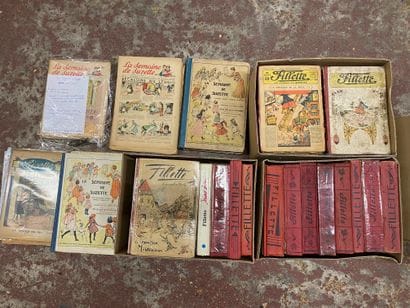 FILLETTE 
Lot comprenant 15 albums et de...