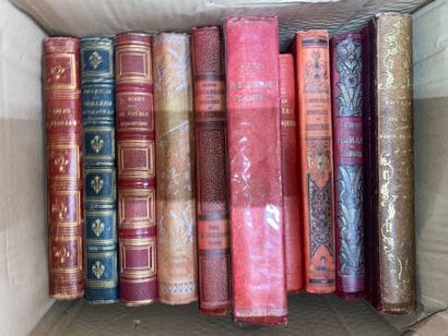 Lot de 7 cartons contenant environ 110 livres...