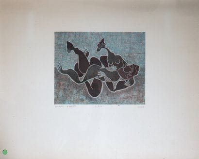 GIRAUD
Eros
Engraving signed in the lower...