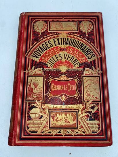 Jules, VERNE 
Kéraban le têtu
Grand in-8...