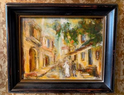 Flavien SEMPERE (1936-) 
Couple dans une...
