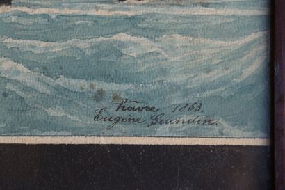 Eugène GRANDIN (1833-1919)
Isly cap : Boudevillain
Aquarelle...