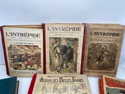 L’INTREPIDE et divers :
Lot comprenant :
-	Le...