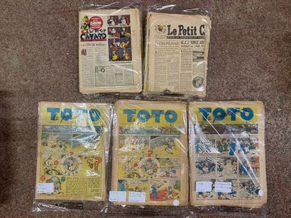 LE JOURNAL DE TOTO, LE PETIT CANARD, HOP-LA...
