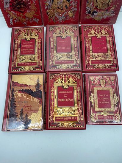 Set of 9 award-winning books, hardcover editions...