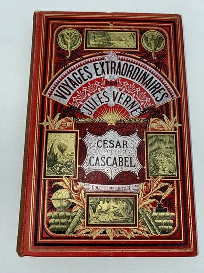 Jules VERNE 
César Cascabel
Large illustrated...