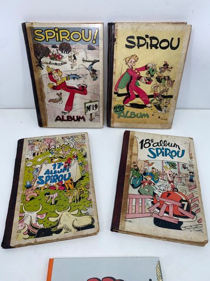 SPIROU 
-	BD hebdomadaire (1947 à 1952) (manque...