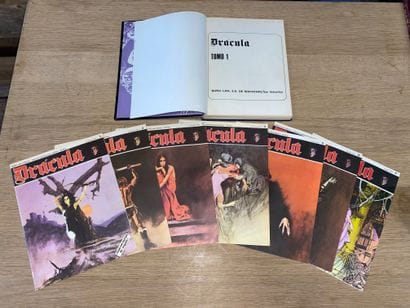 DRACULA (espagnol) 
Suite de 8 albums, Buru...