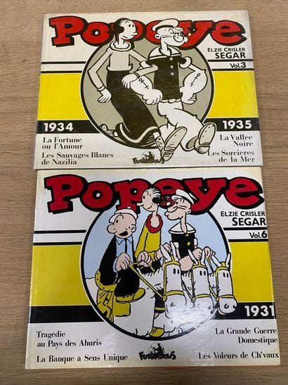 SUPERMAN, Red RYDER, POPEYE, CONNIE, DIVERS
Lot...