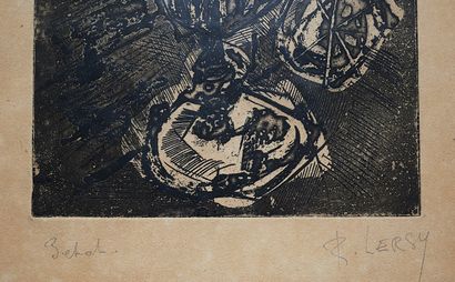 Roger LERSY (1920–2004)
- The Glass
Etching...