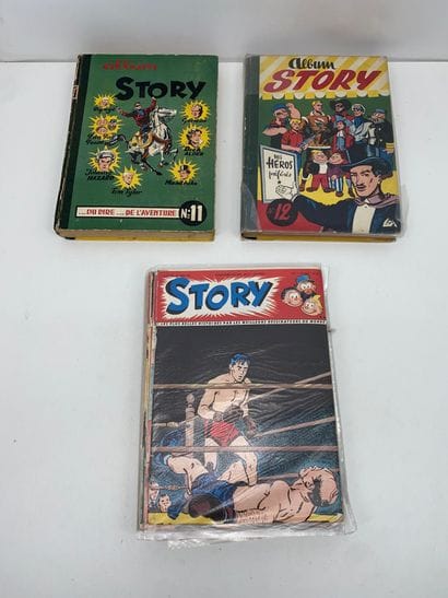 STORY 
Suite de 8 albums (numéros 5/6/7/8/9/10/11/12).
On...