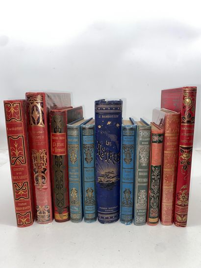 Lot de 11 livres de Prix, cartonnages d’éditeurs...
