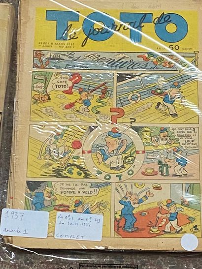 LE JOURNAL DE TOTO, LE PETIT CANARD, HOP-LA...