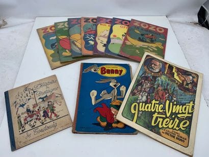 BECASSINE 
Ensemble de 16 albums.
(Quelques...