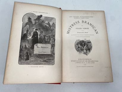 Jules, VERNE 
Mistress Branican
Grand in-8...