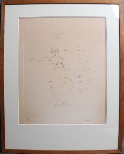 Léonor FINI (1908–1996)
Three Women
Etching,...