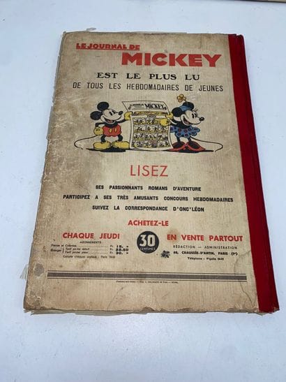 LE JOURNAL DE MICKEY, LE JOURNAL DE SPIROU...